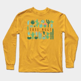 Free Hugs - Cacti Collection Long Sleeve T-Shirt